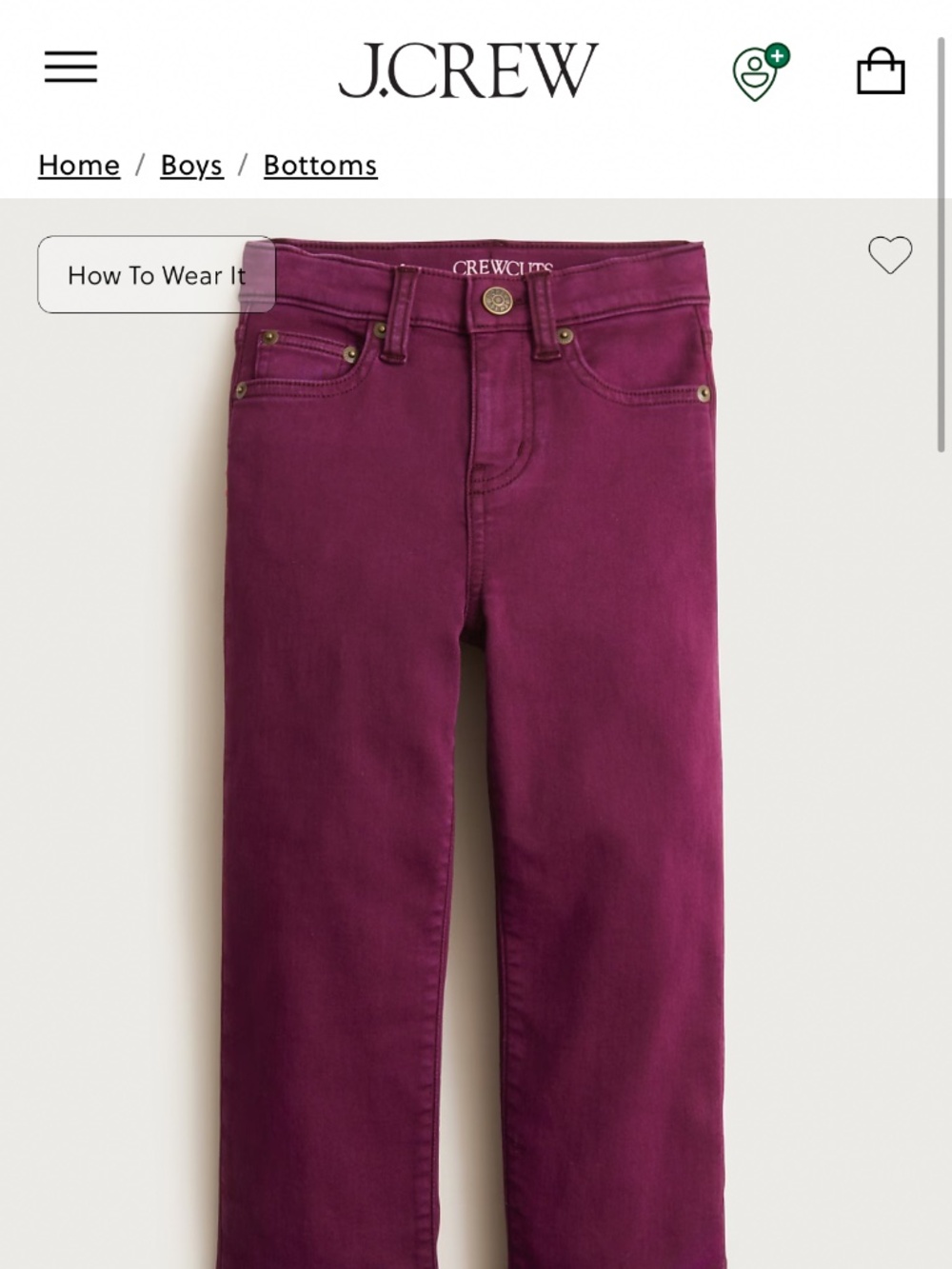 J Crew Straight Leg Stretch Jeans